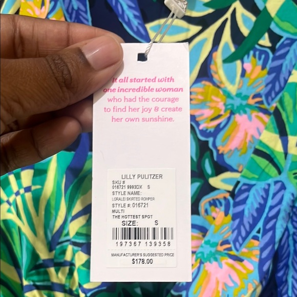 🍉 Lilly Pulitzer Loralei Skirted Romper - Picture 3 of 6